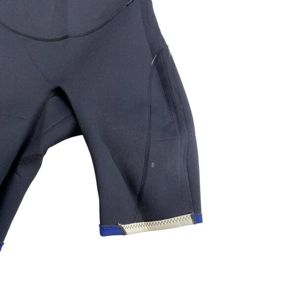 Xcel Axis 2mm Hydroflex Shorty Wetsuit Size Small Navy Gray Nylon Back Zipper - Picture 9 of 16